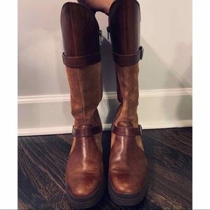 Brown Merrell boots size 9.5